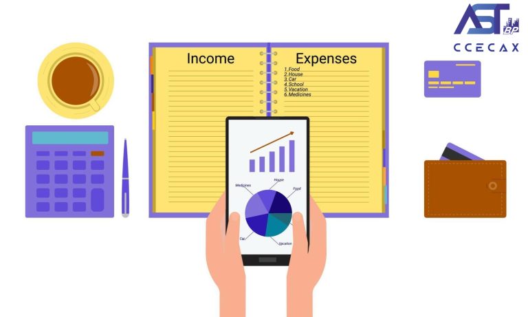 budget keeping records of expenses and income on paper and in electronic form accounting of family funds concept illustration vector fotor 20231108172539
